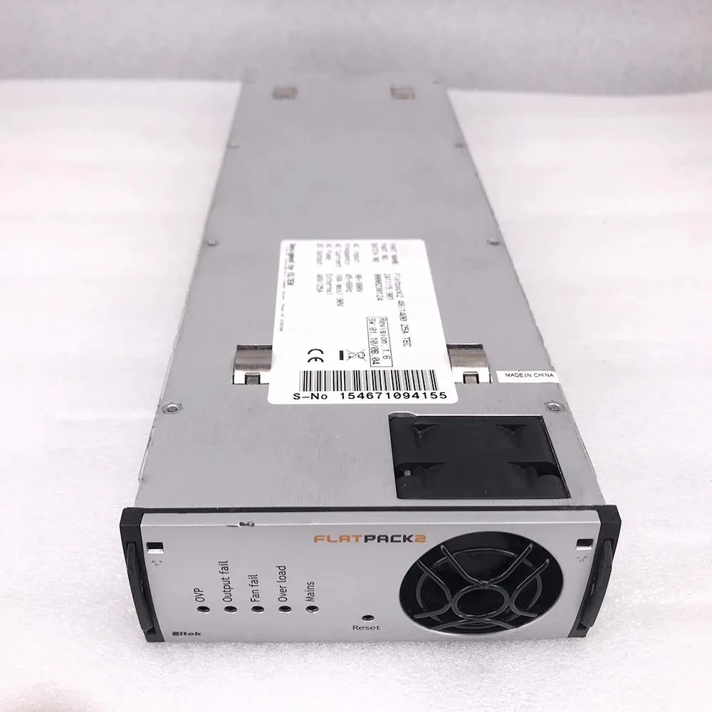 Rectangular ATX power supply unit, matte metal finish, labelled 48V 25A