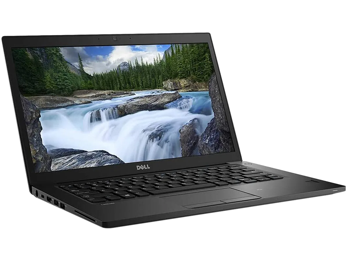 Silver Dell 7390 13.3-inch laptop, non-touch FHD screen, Grade A refurbished condition
