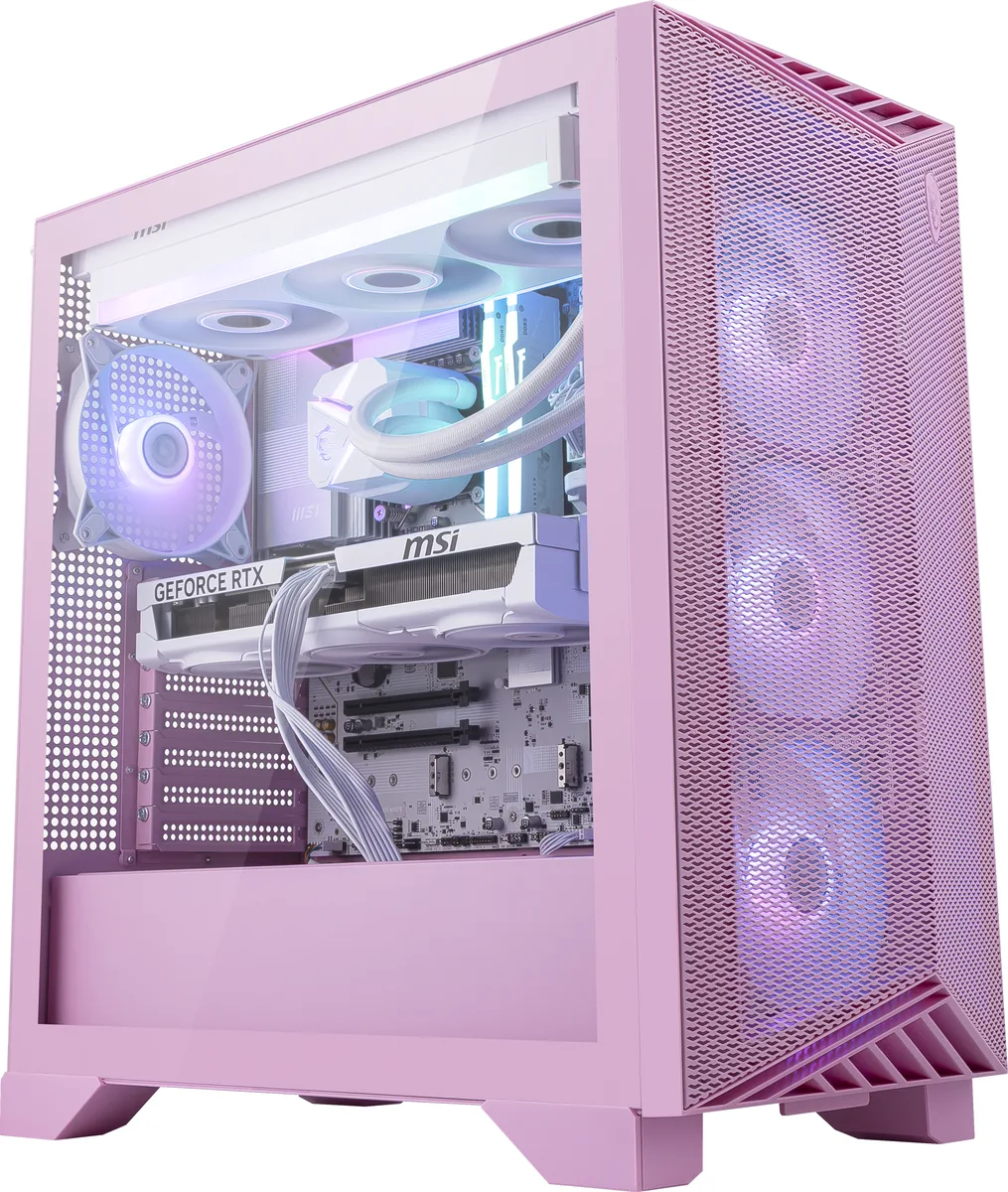 MSI MSI Aegis RS2 AI C2NVM7-2254US gaming PC — Core Ultra 7 270K, RTX 5060 Ti 8GB, 32GB DDR5, 2TB NVMe Gen4 — photo du produit