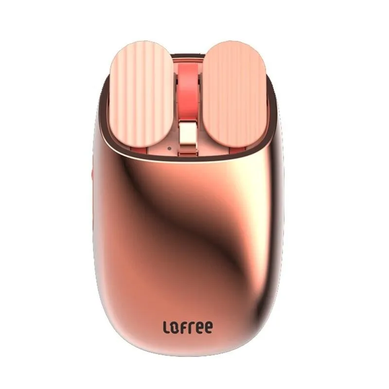 Lofree Lofree EP115 Rose Gold Potato Chip gaming mouse 800-3600 DPI Bluetooth 4.0 2.4G 98g — product photo