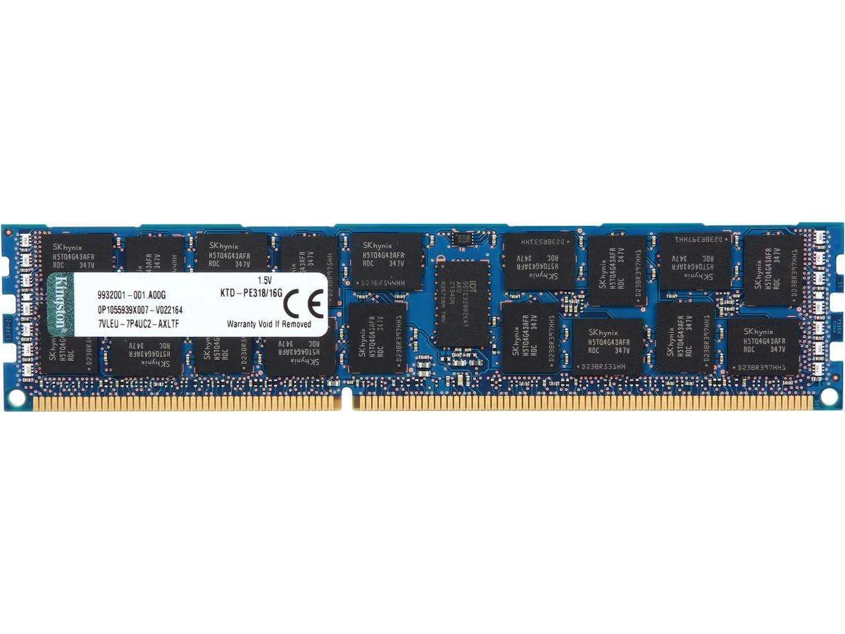 Kingston Technology Corp. Kingston Technology Corp. KTD-PE318/16G 16GB DDR3 1866 ECC Registered memory upgrade — foto produk