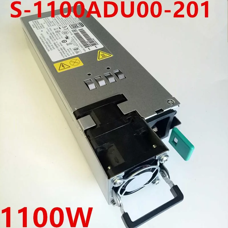 Silver ATX switching power supply unit with fan grille