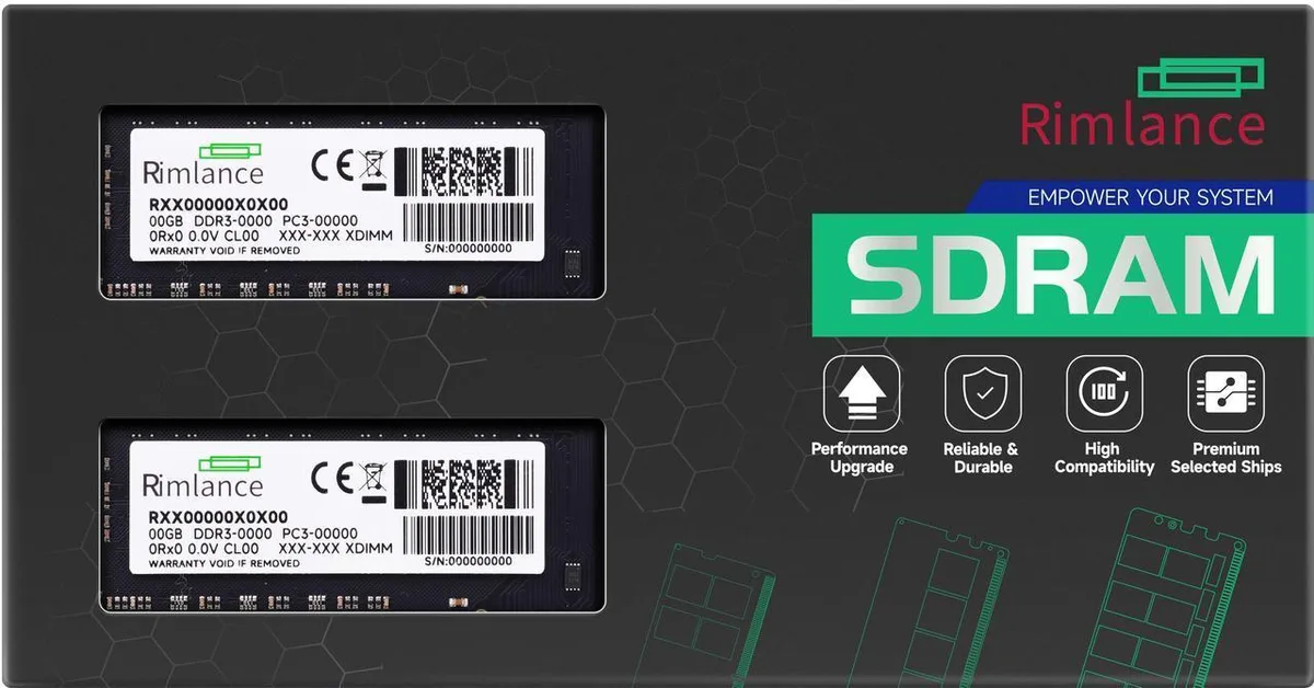 RIMLANCE RIMLANCE 8GB (2x4GB) DDR3 1866 CL13 1.35V Desktop RAM — صورة المنتج