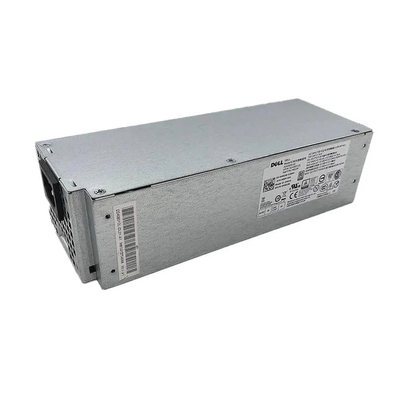 Rectangular silver ATX power supply unit with 8-pin connector and 240W rating