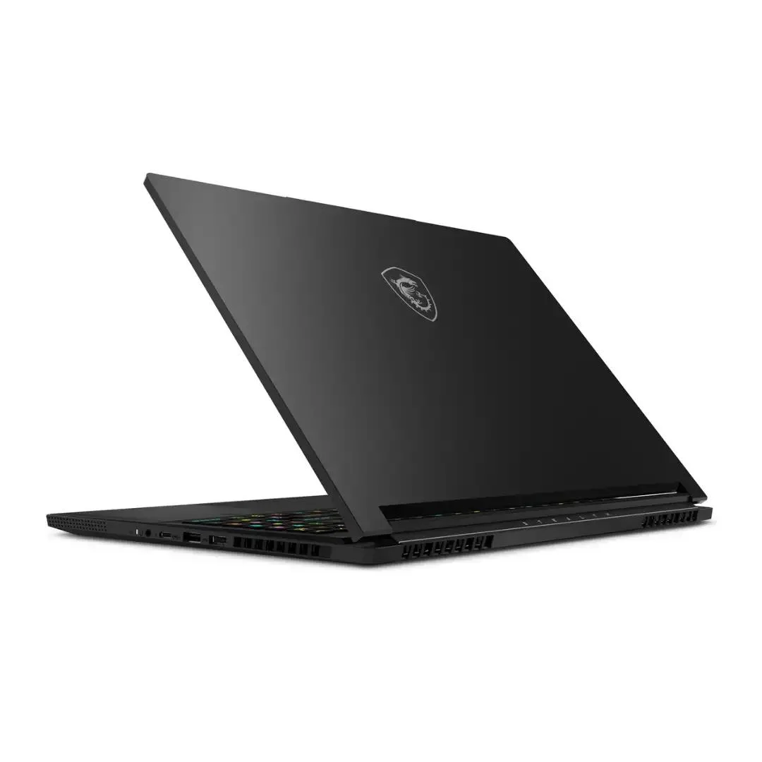 Midnight Black 16 inch gaming laptop with thin profile