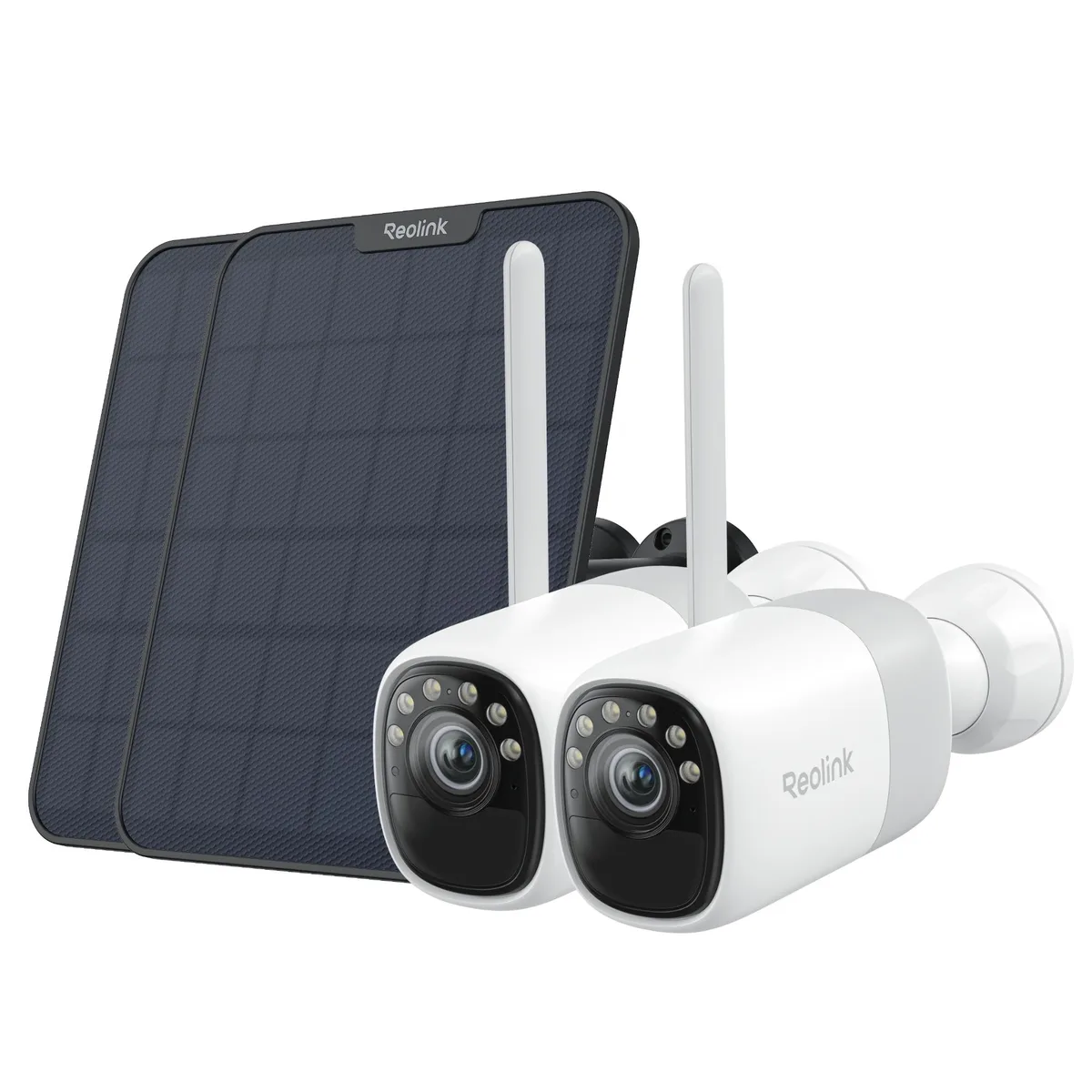 Reolink Reolink Altas 2K 2-Pack with Solar Panel 2 Black Wireless Surveillance — product photo