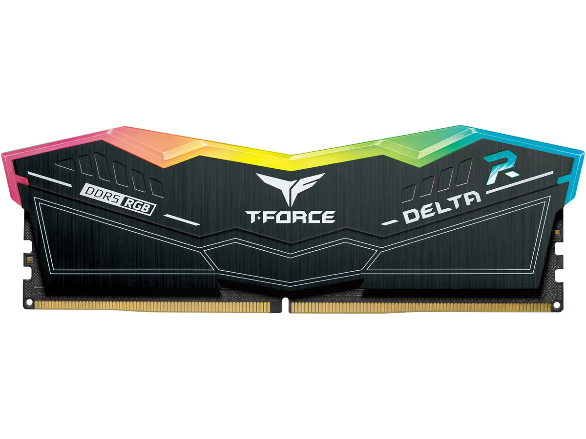 Team Group Team Group FF3D516G6000HC38A01 T-Force Delta RGB 16GB DDR5 6000 desktop RAM — photo du produit