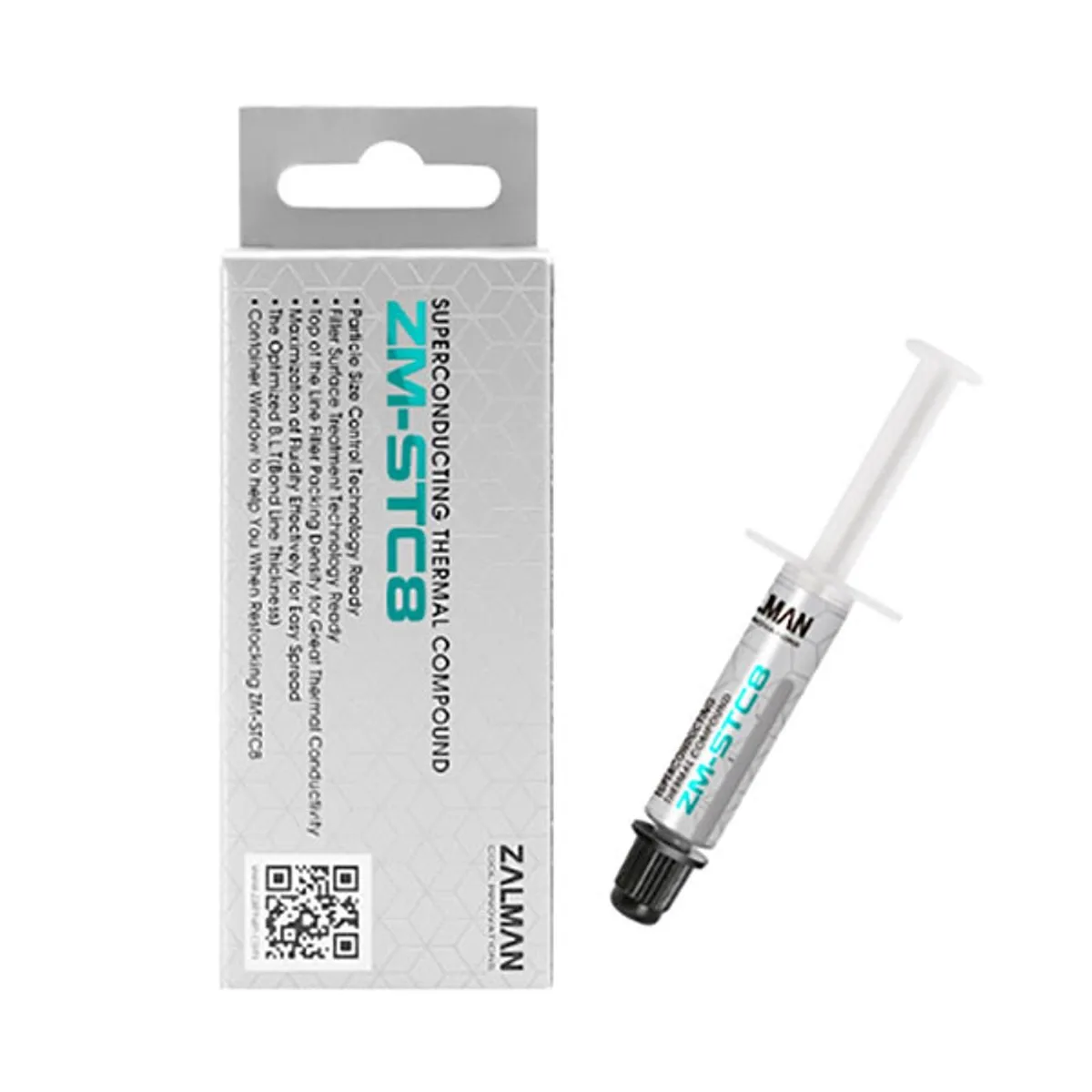 Zalman Zalman ZM-STC8 thermal paste 1.5 g 8.3 W/m·K — снимка на продукта