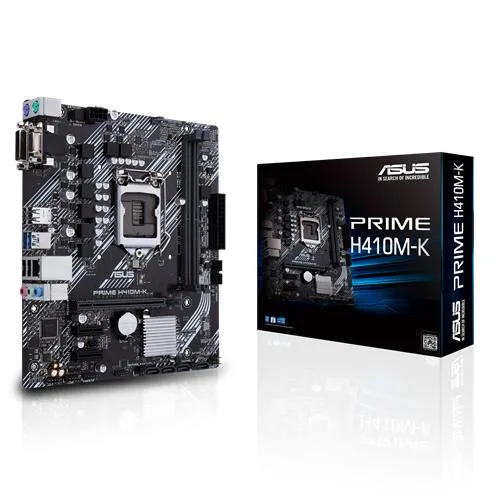 ASUS ASUS PRIME H410M-K Intel H410 LGA 1200 micro-ATX motherboard — product photo
