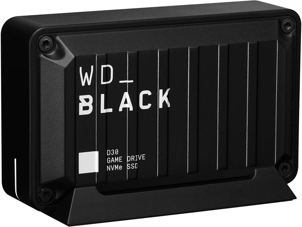 Western Digital Western Digital WD_BLACK D30 1TB USB 3.2 Gen 2 (Type-C) portable SSD WDBATL0010BBK-WESN — תמונת המוצר