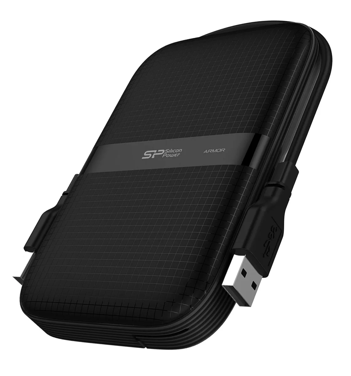 Silicon Power Silicon Power Armor A60 4TB All-Black Edition portable hard drive — product photo