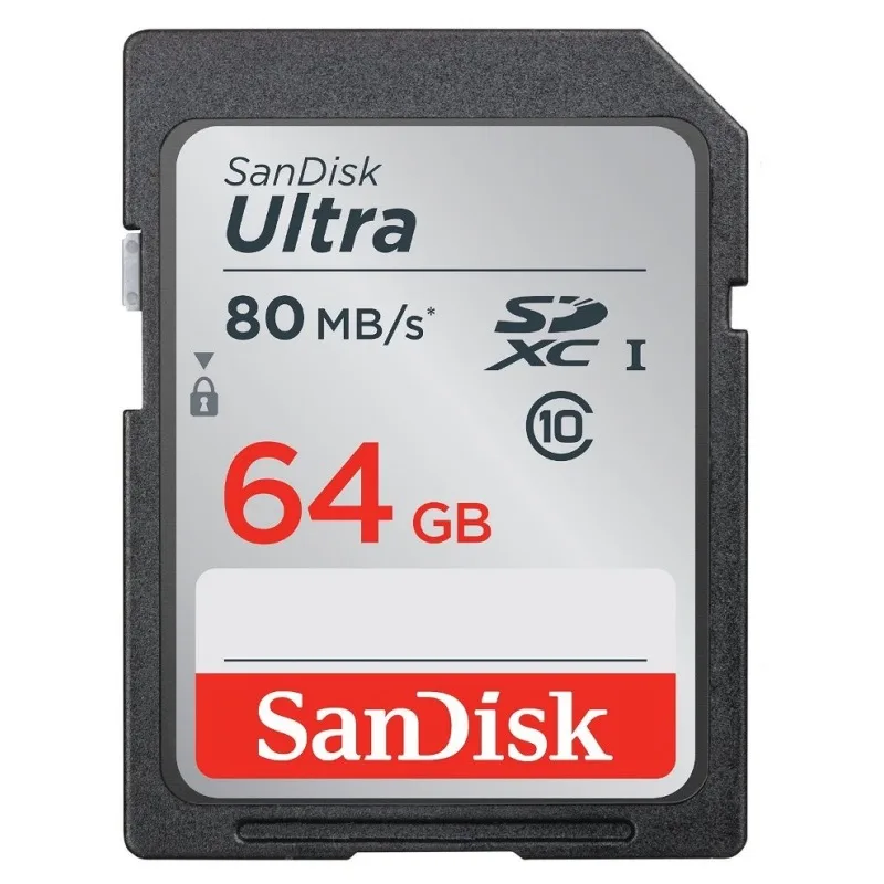 SanDisk SanDisk Ultra SDXC UHS-I Class 10 64GB memory card — vörumynd