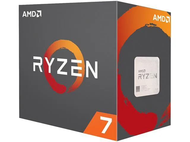 AMD Ryzen 7 1700X desktop processor in tray packaging