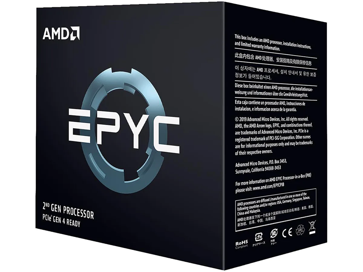 AMD AMD EPYC 7302P 100-100000049WOF 16-core 3.0 GHz server processor — 商品写真
