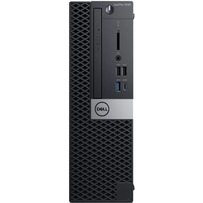 Black Dell OptiPlex 5060 small form factor desktop tower