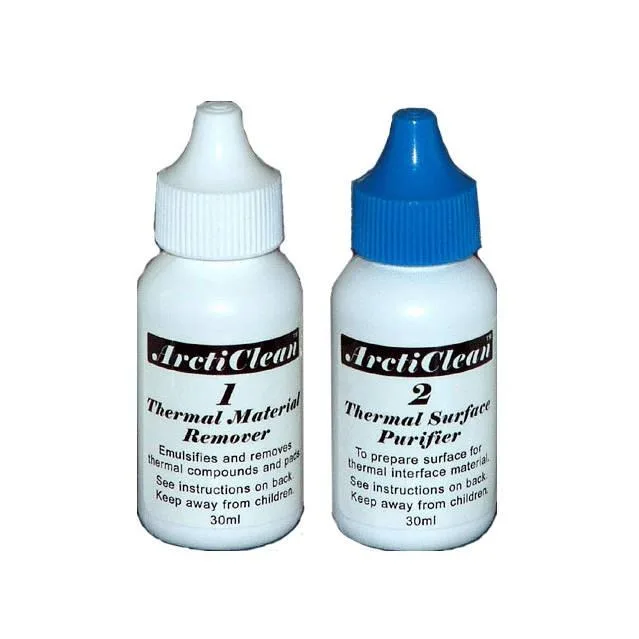 Arctic Silver Arctic Silver ArctiClean 60 ml 2-step cleaning kit — foto produk