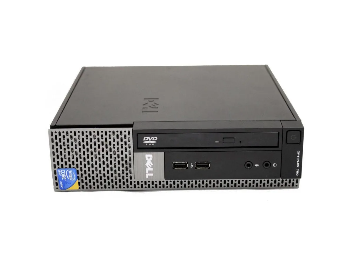 DELL DELL OptiPlex 780 USFF Desktop PC Core 2 Duo E8400 3.0GHz 4GB DDR3 250GB HD — photo du produit