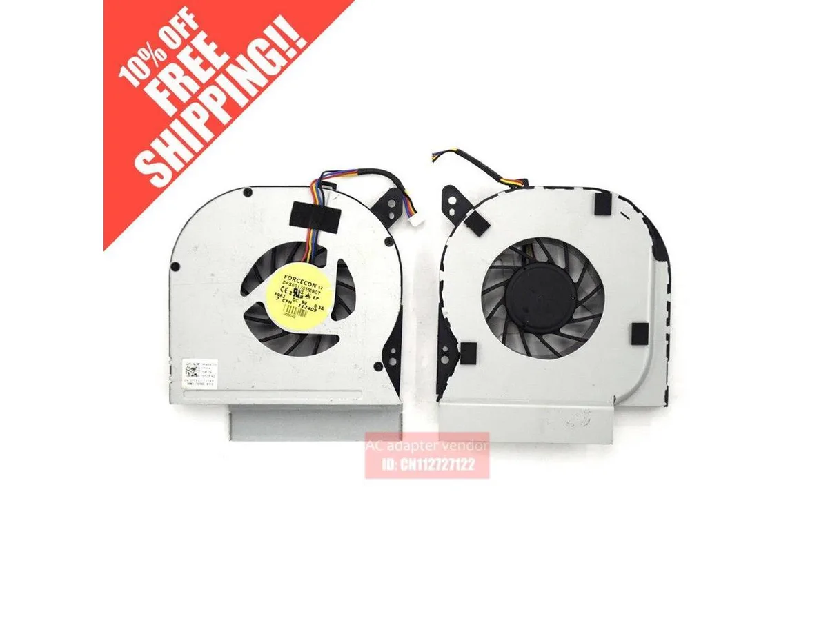 Fans Fans CPU Cooler for Dell E6410 E6510 0TCF42 DC280007RVL — fotografia produktu