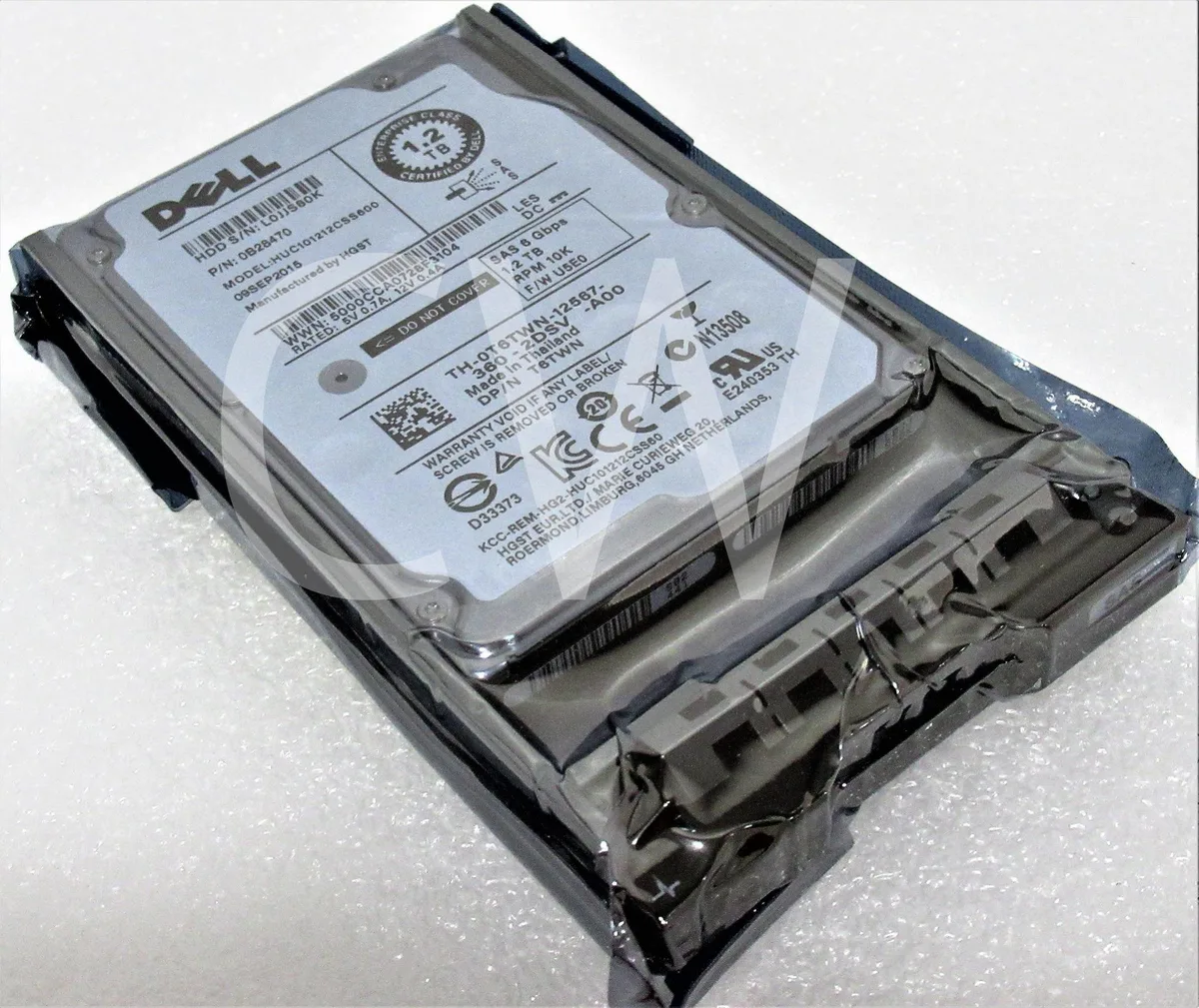 DELL DELL HUC101212CSS600 T6TWN 1.2TB 10000RPM 6Gbps 2.5" SAS SERVER 64MB internal hard drive — 商品写真