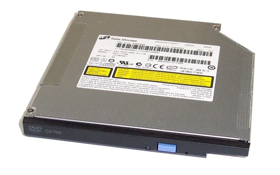 IBM IBM 43W4585 24X 8X Ultrabay Enhanced Slimline CD-RW DVD-ROM Combo Drive — product photo