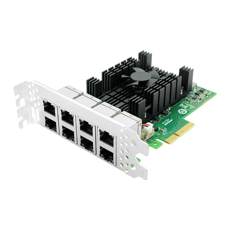 LR-LINK LR-LINK 8-Port Gigabit PCIe 2.1 x4 Network Card — صورة المنتج
