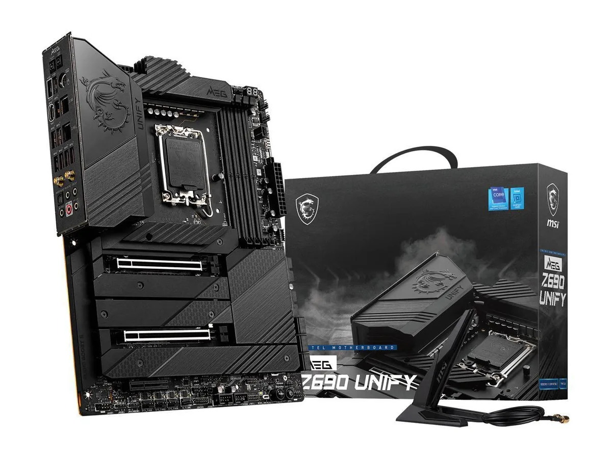 MSI MSI MEG Z690 Unify LGA 1700 DDR5 Intel motherboard — product photo