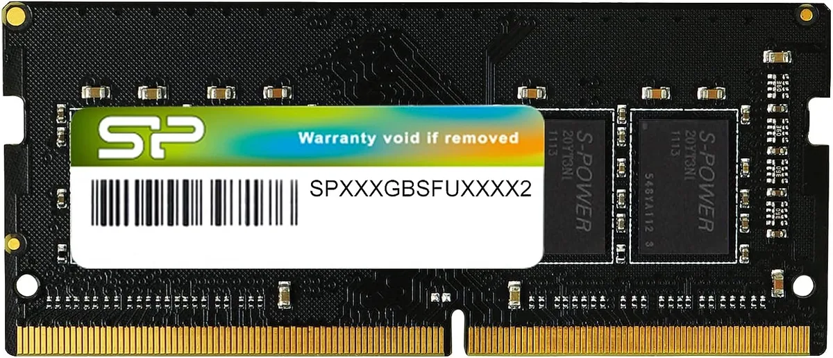 Silicon Power Silicon Power SU016GBSFU320X02SN 16GB DDR4 3200MHz CL22 SODIMM laptop RAM — φωτογραφία προϊόντος