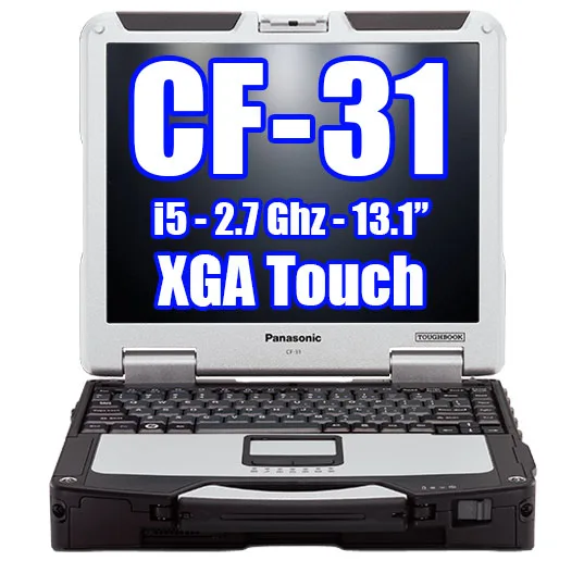 Panasonic Panasonic Toughbook CF-31 i5-3340M 2.7GHz 500GB 4GB 10.1" laptop — fotografie produktu