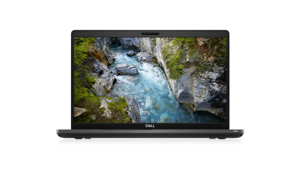 Silver Dell Precision 3541 workstation laptop, 15.6 inch non-touch screen, backlit keyboard, Grade A condition
