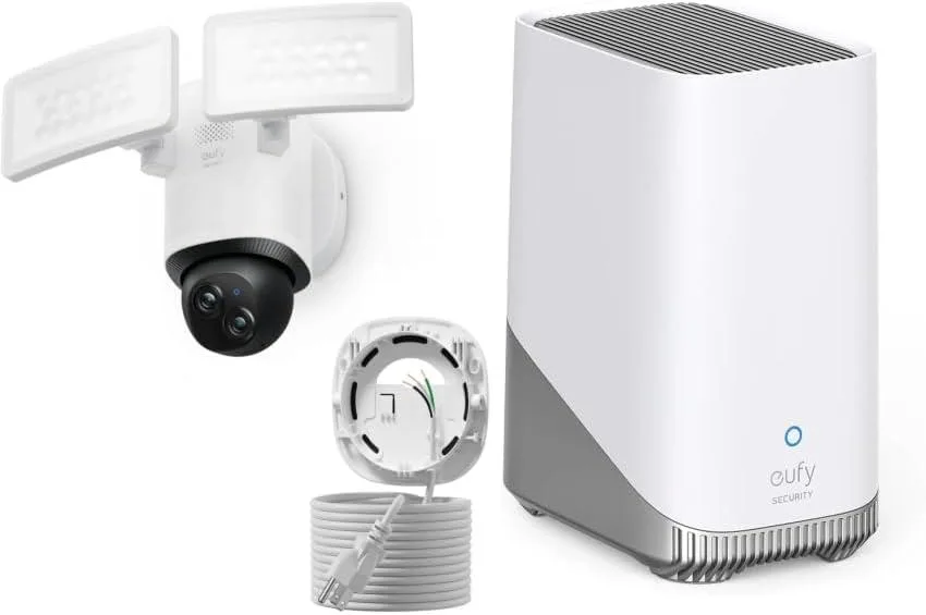 eufy eufy Floodlight Camera E340 AC Cable HomeBase S380 network camera — tuotekuva
