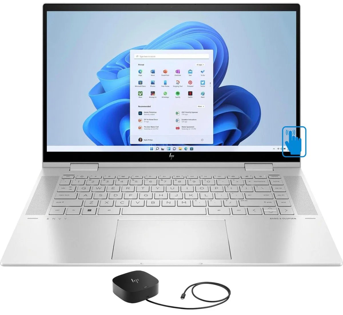 HP HP Envy x360 15-ew0013dx laptop i5-1235U 8GB 256GB 15.6" touch — product photo