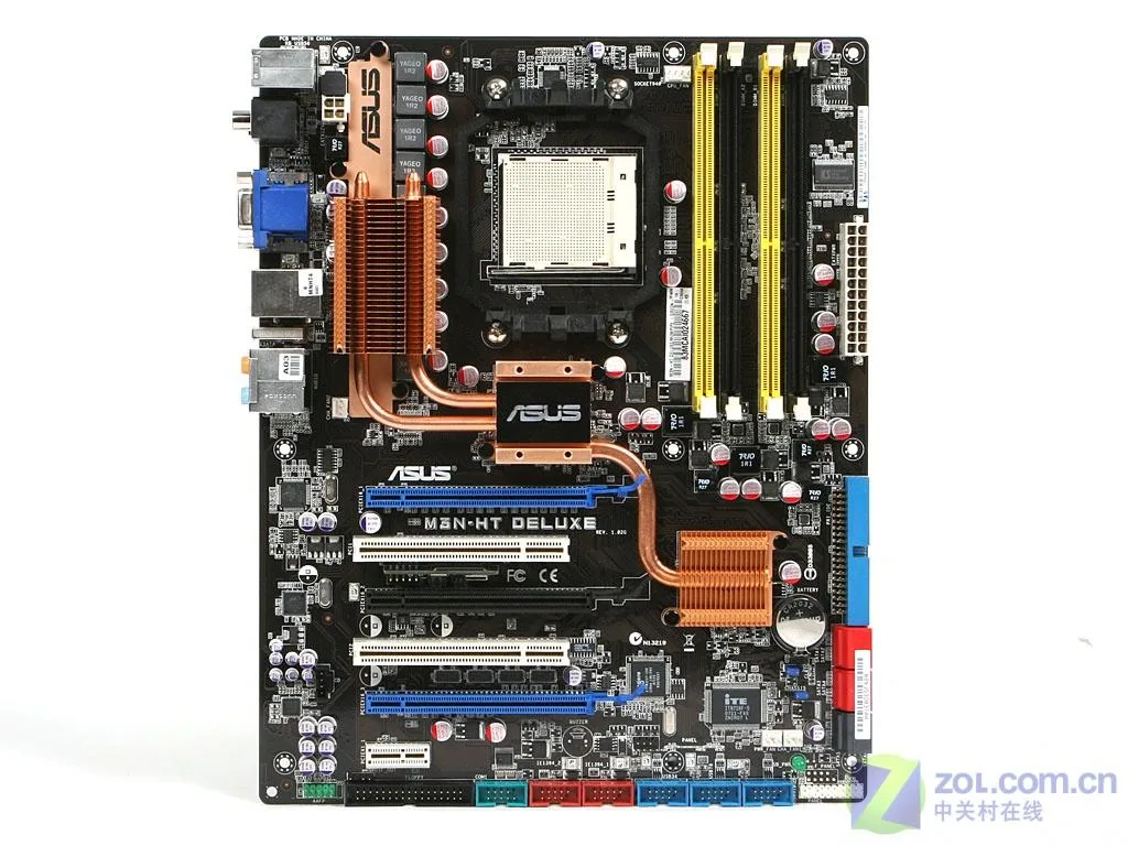 ASUS ASUS M3N-HT Deluxe/Mempipe AMD Motherboard — product photo