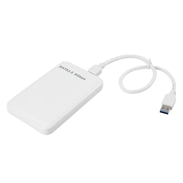 Hetai Tech Hetai Tech 2.5" USB 3.0 SATA Enclosure White 62g 14.5mm — product photo