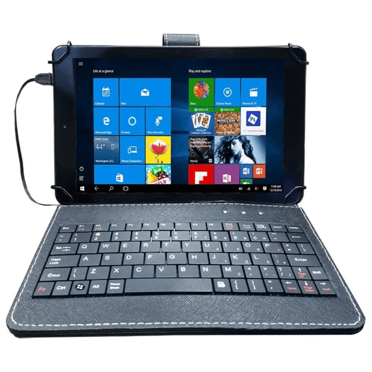 Naxa Naxa NID-9007 16GB 9.0" Windows 10 Tablet with Keyboard — 商品写真