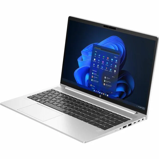 Silver 15.6 inch laptop with full HD non-touch screen
