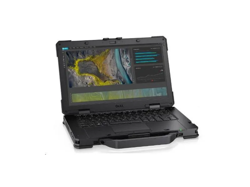 Gray Dell Latitude 5430 Rugged 14 inch touchscreen laptop closed