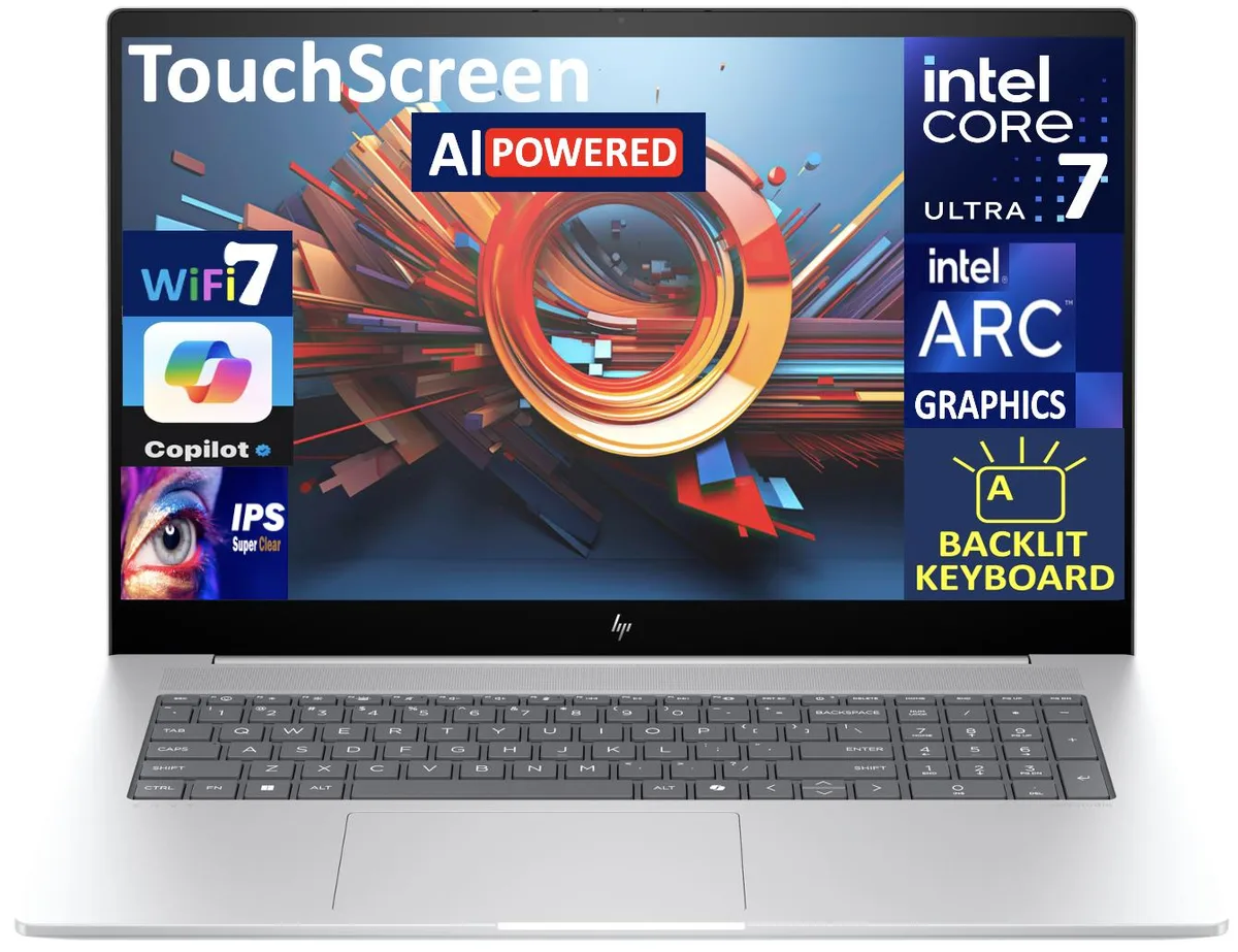 HP HP Envy 17.3" Touchscreen Laptop Intel Core Ultra 7-155H 16GB DDR5 512GB PCIe SSD — product photo