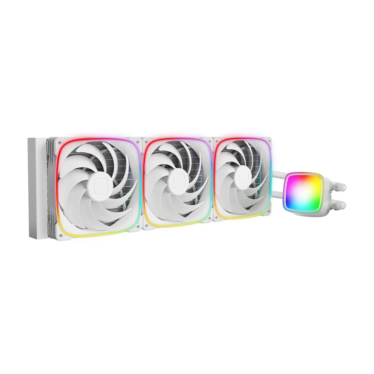 Geometric Future Geometric Future Eskimo Pro 420mm liquid cooler white 140mm fan x3 42 LGA 1700 AM5 — zdjęcie produktu