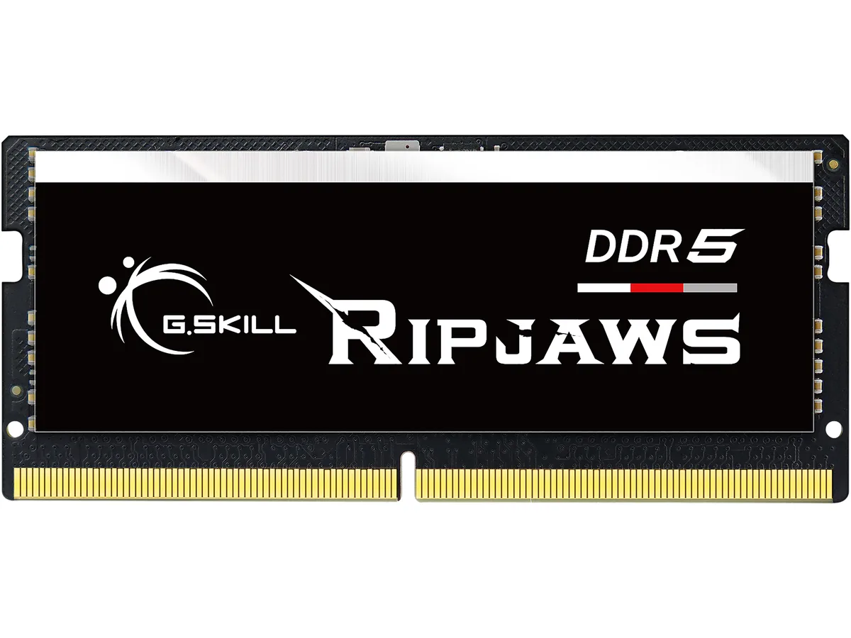 G.SKILL G.SKILL Ripjaws SO-DIMM 16GB DDR5 4800 CL40 laptop RAM F5-4800S4039A16GX1-RS — photo du produit