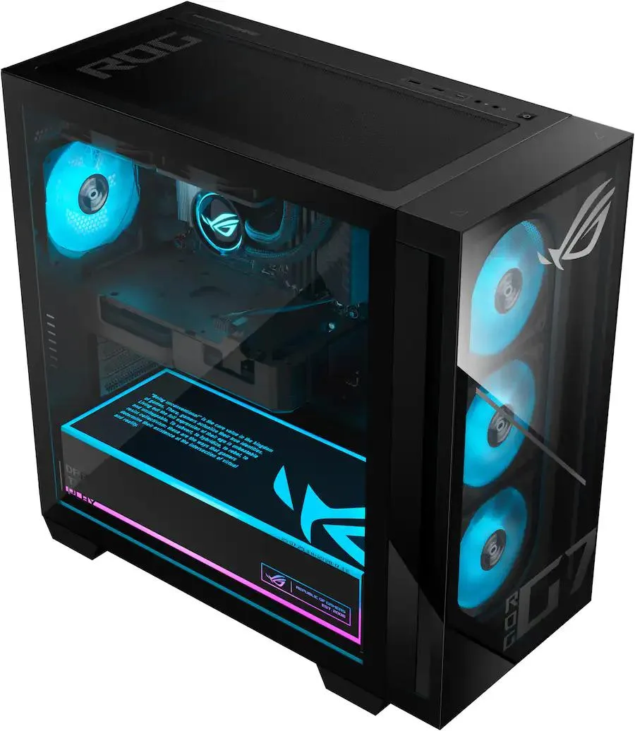 ASUS ASUS ROG GM700 Gaming Desktop Ryzen 7 9800X3D 32GB RTX 5070 Ti 16GB 2TB Black — fotografie produktu