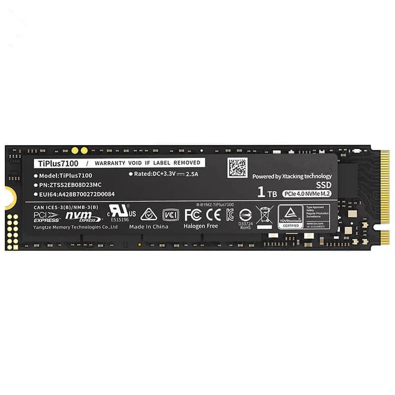 Corn Electronics Corn Electronics TiPlus7100 1TB M.2 2280 internal SSD — product photo