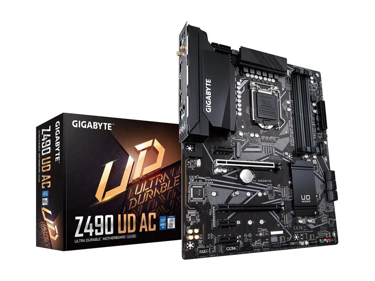 GIGABYTE GIGABYTE Z490 UD AC Intel motherboard — product photo