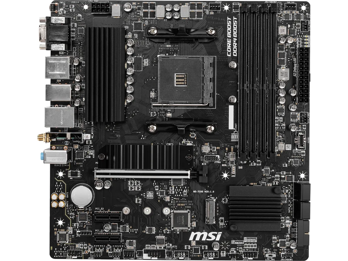 MSI MSI B550M PRO-VDH WIFI AMD motherboard — product photo