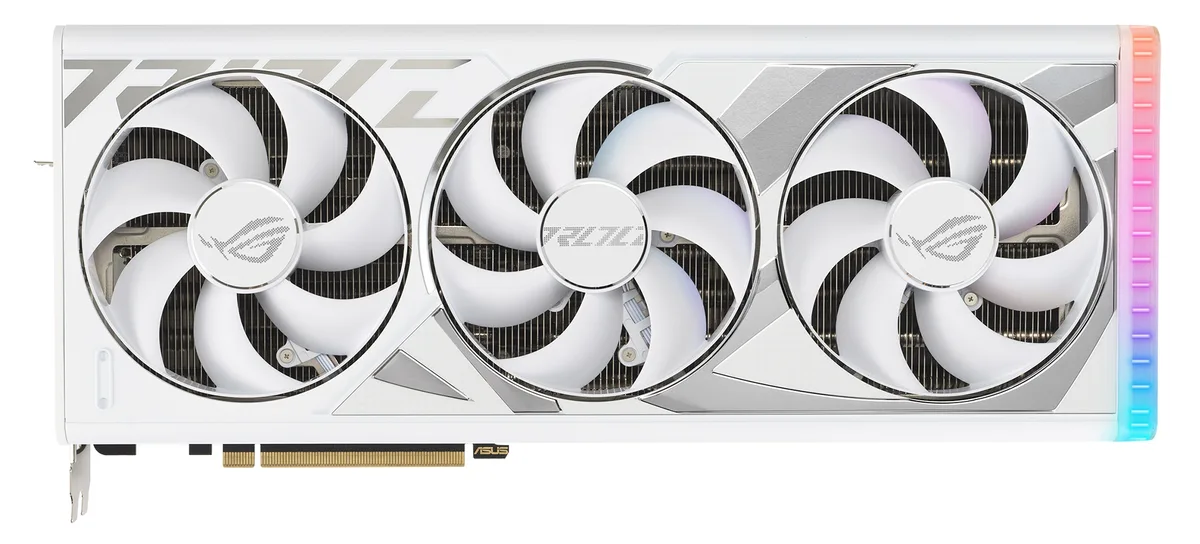 ASUS ASUS ROG-STRIX-RTX4090-O24G-WHITE graphics card — product photo