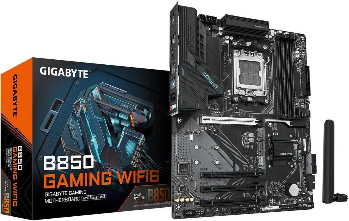 GIGABYTE GIGABYTE B850 GAMING WIFI6 AMD motherboard — fotografia produktu