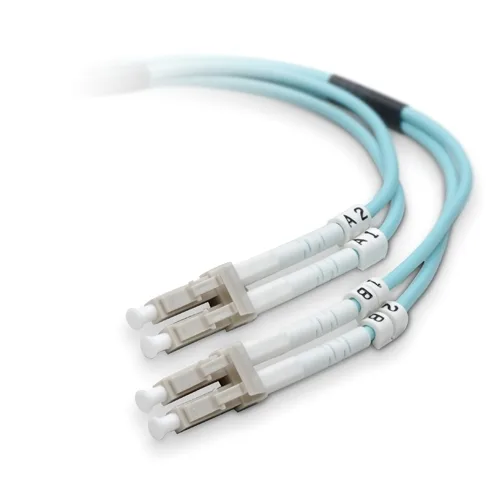 Belkin Belkin F2F402LL-03M-G 10 ft LC/LC Duplex Multimode Fibre Optic Cable 50/125 Aqua — tuotekuva