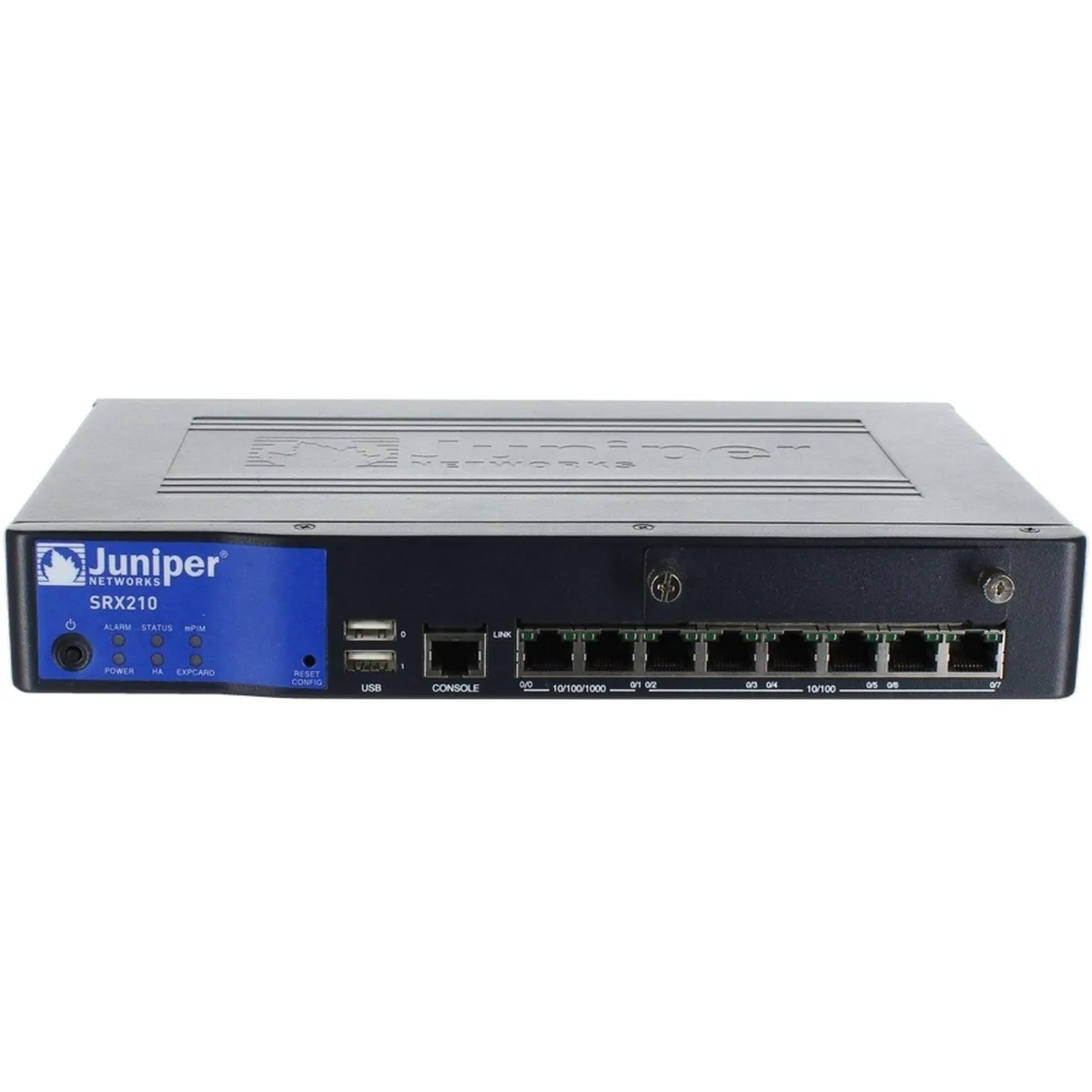 HPE Juniper Networking HPE Juniper Networking SRX210H 2P 1GbE 6P 10/100 Services Gateway — φωτογραφία προϊόντος