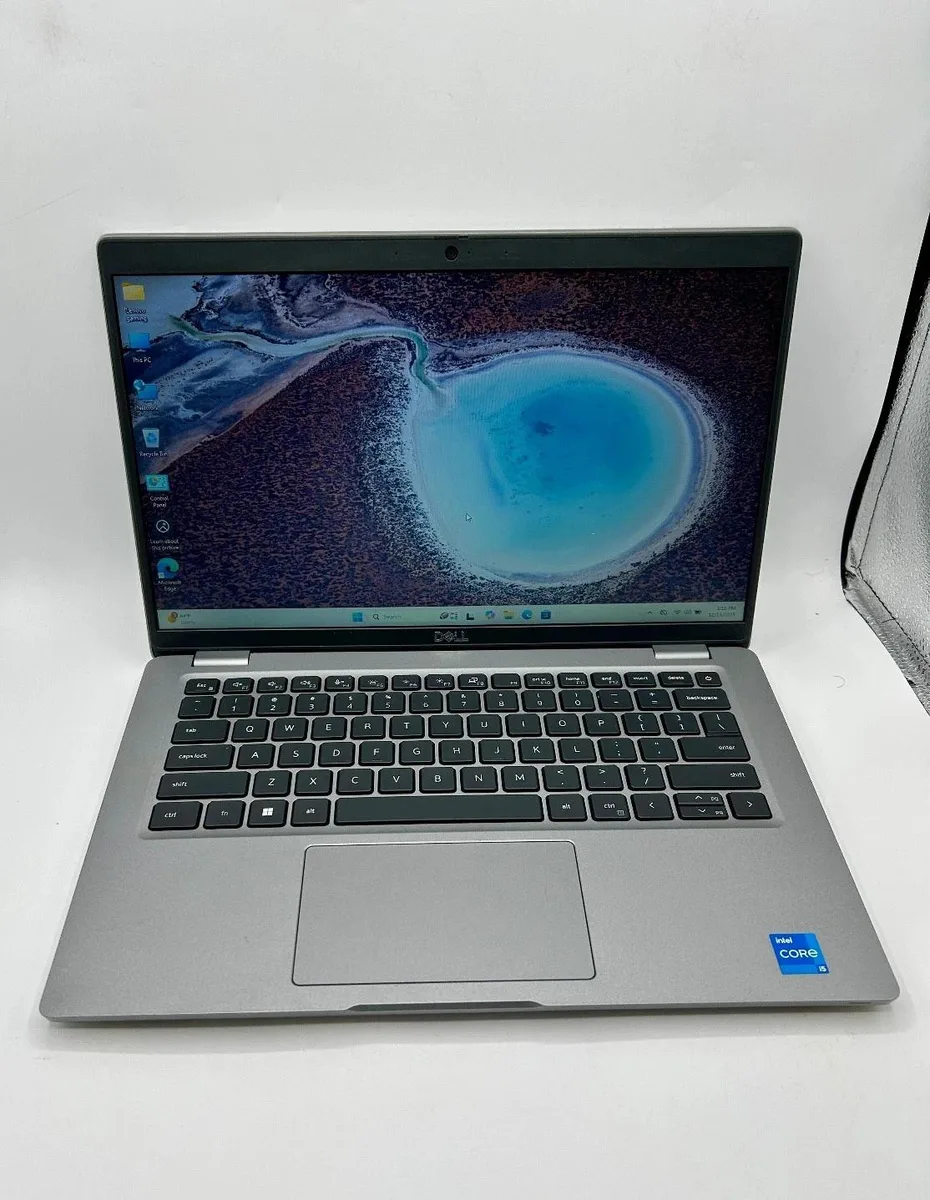 Silver Dell Latitude 5430 14 inch laptop closed view