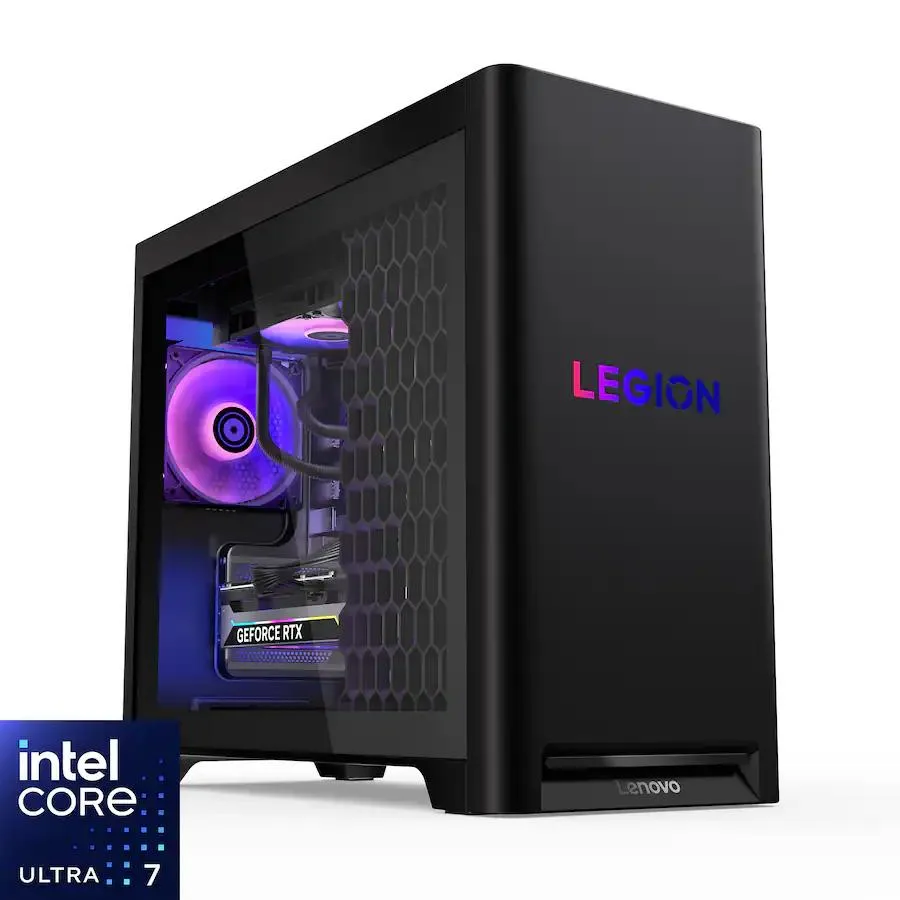 Lenovo Lenovo 90YA003GUS Legion Tower 5i Gaming PC Intel Core Ultra 7 265F 32GB RTX 5060 Ti 8GB 1TB SSD — photo du produit