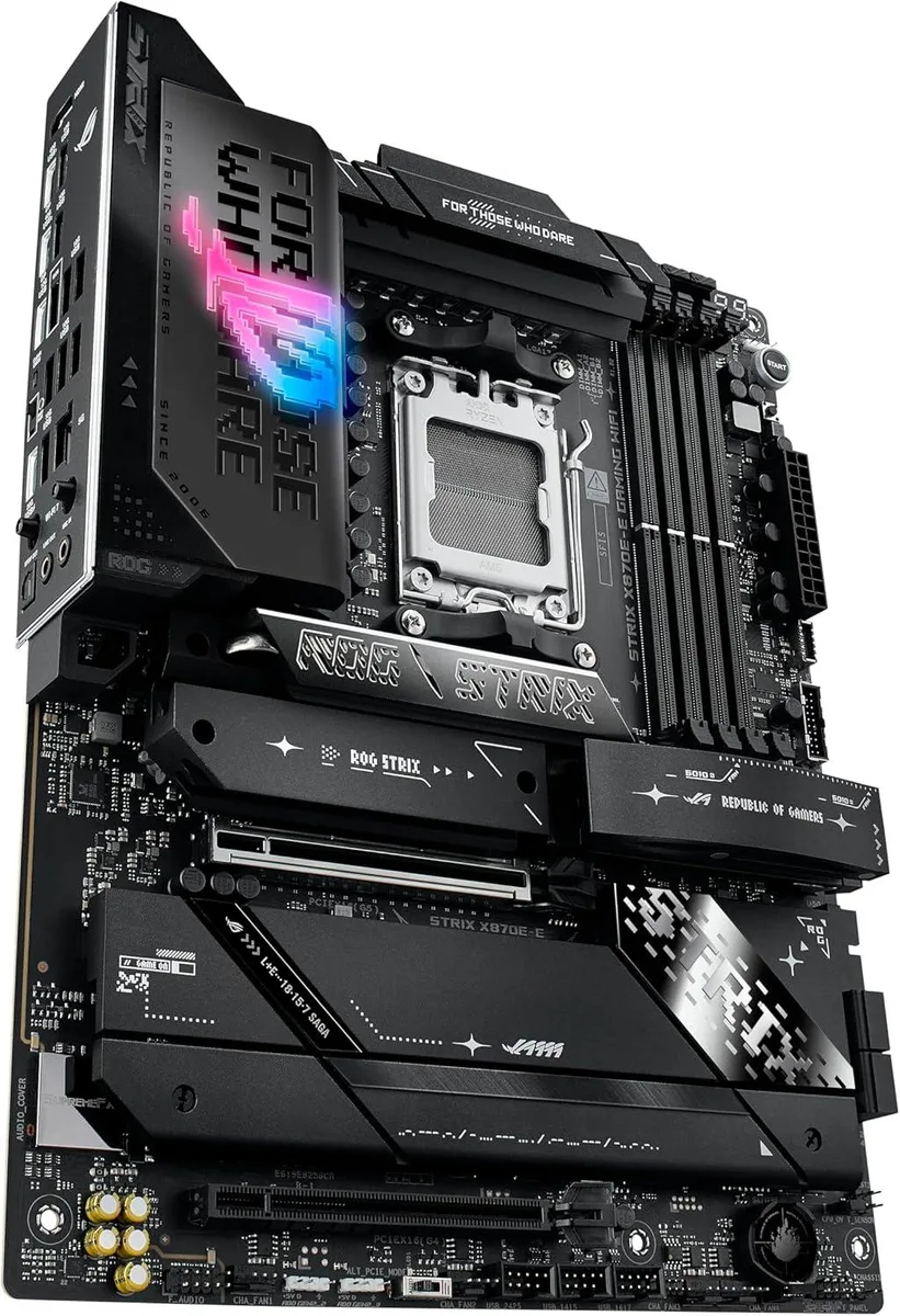 ASUS ASUS ROG STRIX X870E-E GAMING WIFI AMD motherboard DDR5 ATX 192GB — photo du produit